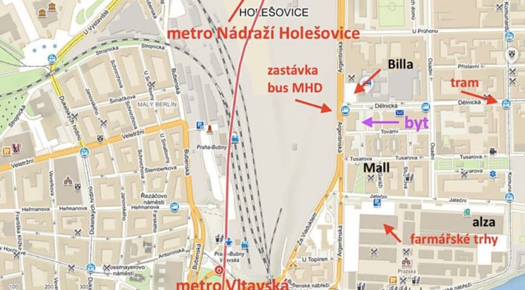 למכירה בפראג 7 דירת 2+KK בגודל 52 מ"ר — תמונה 3