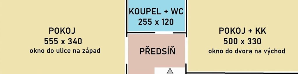 למכירה בפראג 10 דירת 2+KK בגודל 44 מ"ר — תמונה 5