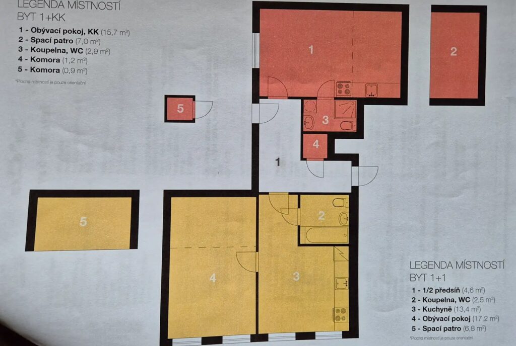 למכירה בפראג 5 דירת 2+1 בגודל 58 מ"ר — תמונה 22
