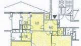 דירת 83 מ”ר, 3 חדרים+1, ליד קניון הפלדיום, פראג 1 (2)
