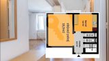 למכירה דירת 1+1 בגודל 38 מטר בפראג 10 שכונת סטרשניצה (2)